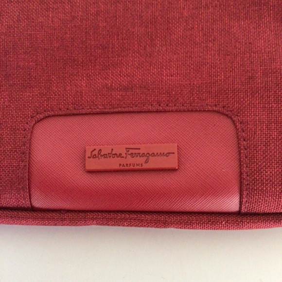 FERRAGAMO MAKEUP COSMETICS TRAVEL POUCH - Picture 3 of 10